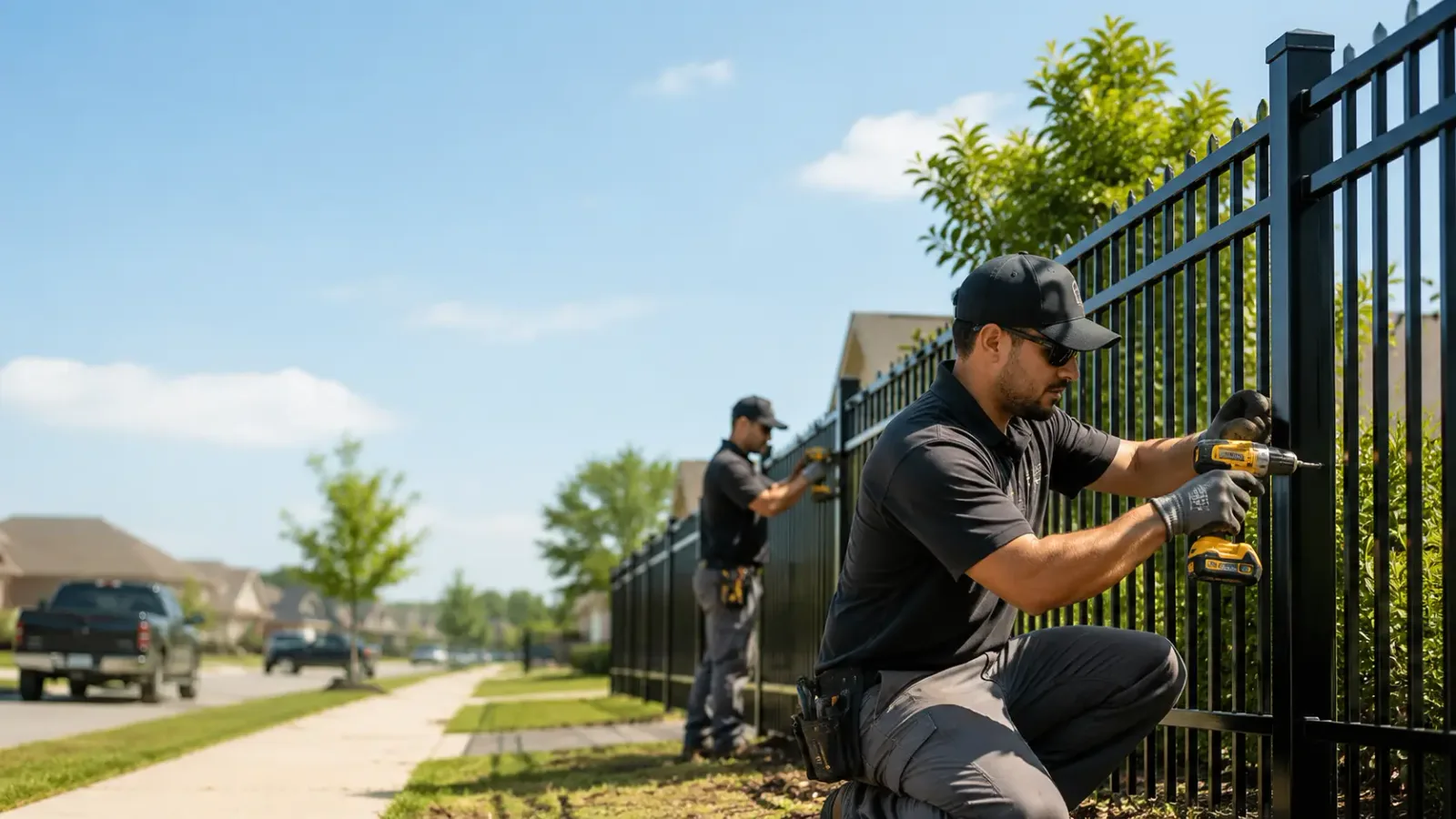 Metal Fence Installation in Cuyahoga Falls, OH